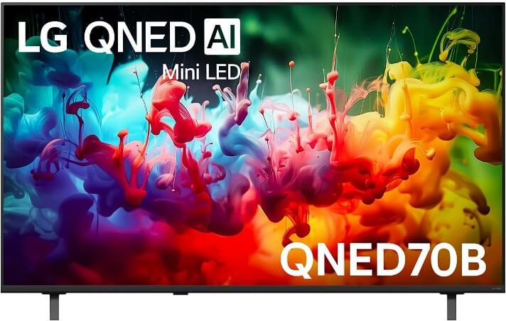 LG 55 Inch QNED70B AI Mini LED 4K Smart TV (2026)