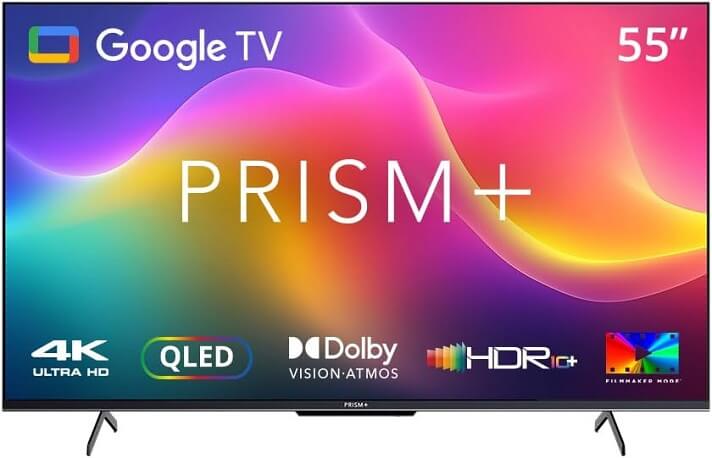 PRISM+ Q55 Ultra 55 Inch 4K QLED Smart Google TV