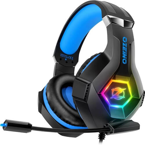 Ozeino Cascos Gaming RGB