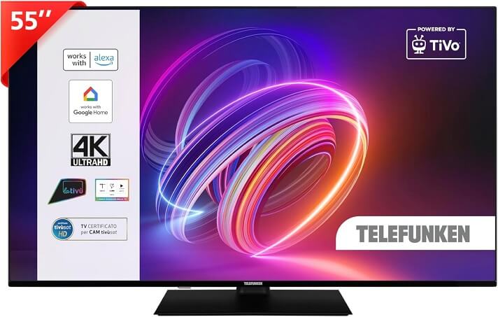 TELEFUNKEN 55 pollici Smart TV